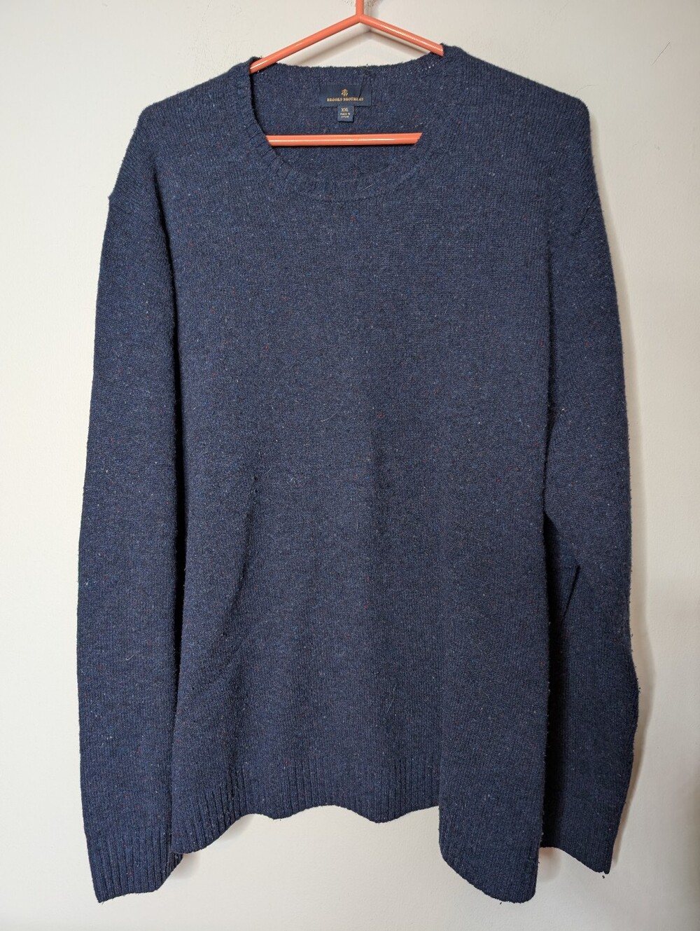 Brooks Brothers Blue Speckled Sweater XXL